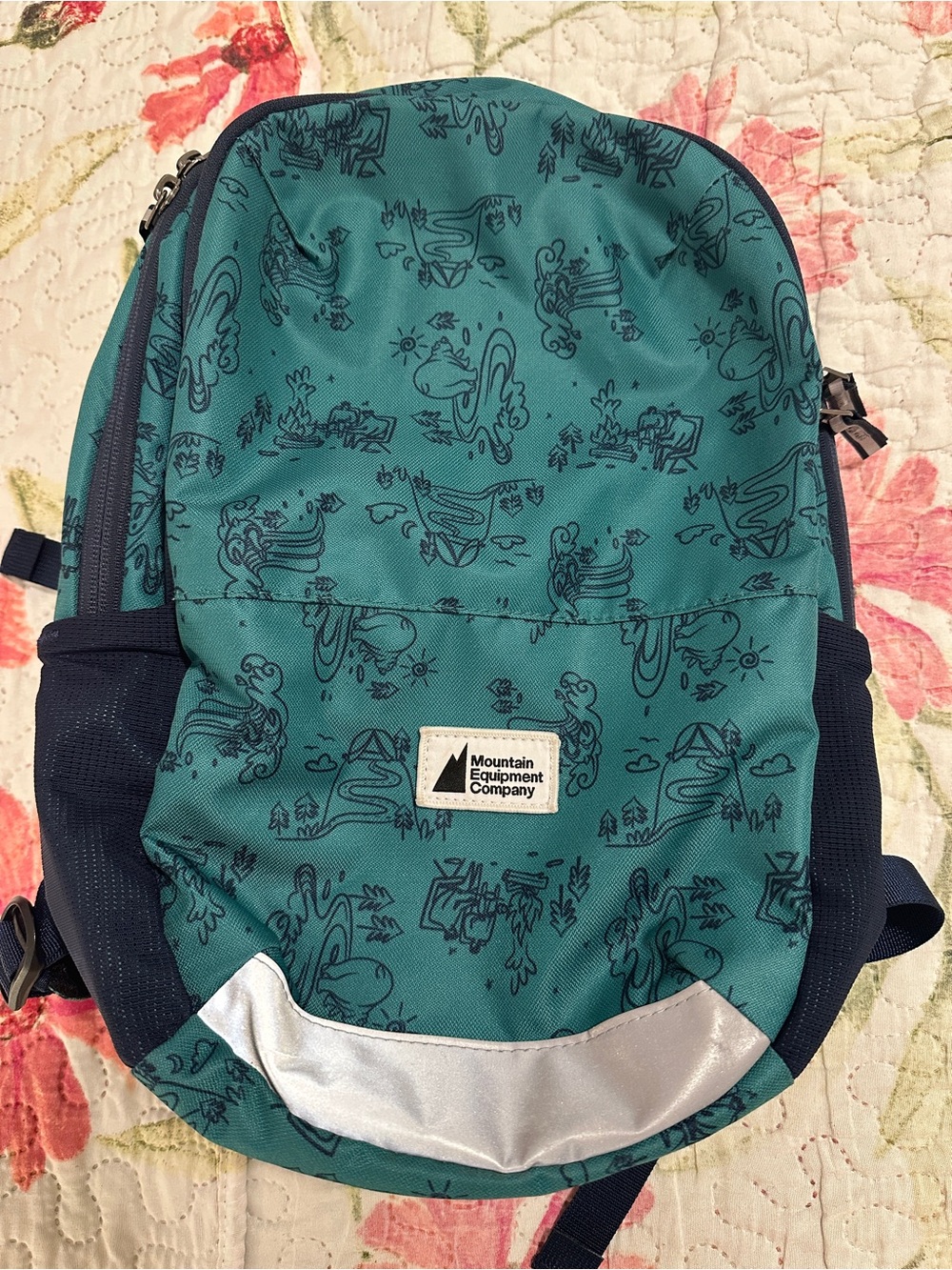 MEC Children’s Backpack Outdoor Camping All Over Pattern Like New